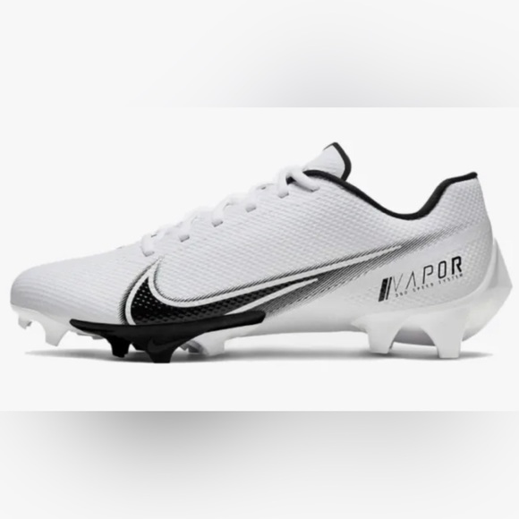 🚫SOLD🚫 Nike Vapor Edge Speed 360 (white w/black) Football Cleats - Men’s Sz 13 - Picture 3 of 13